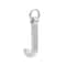 12 Pack: Sterling Silver Alphabet Charm by Bead Landing™